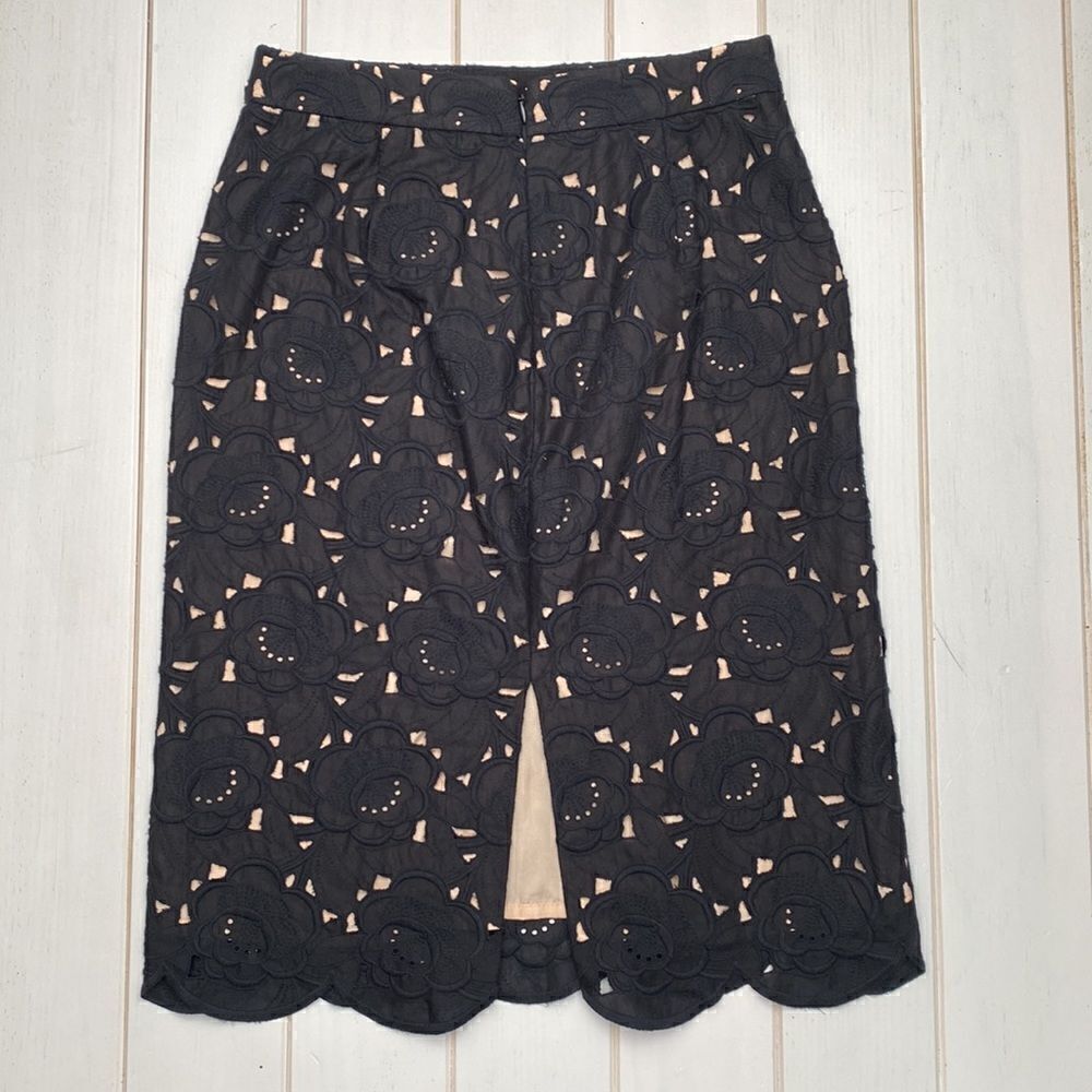 J.Crew Collection Austrian Lace Pencil Skirt - Picture 10 of 11
